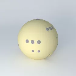 Space Bubble House Free 3D model