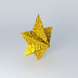 Star Command's Star Symbol Free 3D model