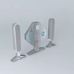 Stereo Wall. Free 3D model