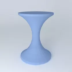 Tam Tam stool Free 3D model