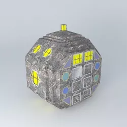 TARDIS X Experimental TARDIS Design Free 3D model