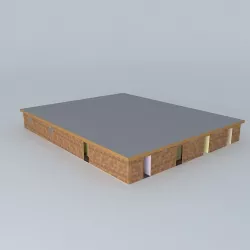 The Maze House Free 3D model