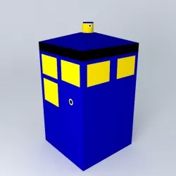 The tardis Free 3D model
