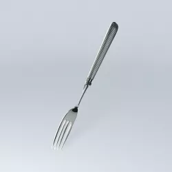 TITANIC1st Class Dessert Fork Replica Free 3D model