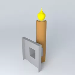 Torch Free 3D model