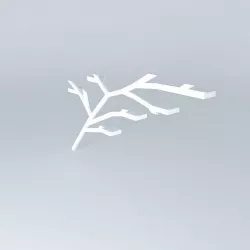 tree branch final1 Free 3D model