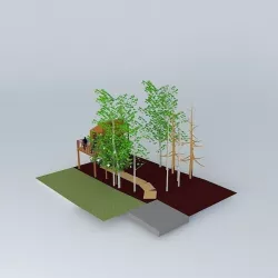 Tree house Free 3D model