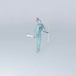 Undead Warrior Free 3D model