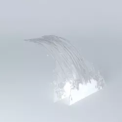 waterfall Free 3D model