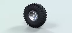 Wheel for rock crawling buggy Free 3D model