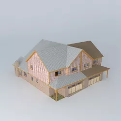 wide duplex Free 3D model