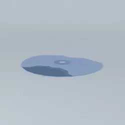 writable cd Free 3D model