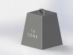 16 Tons Free 3D model
