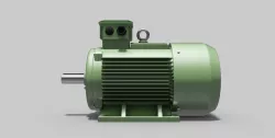 180L-B3 Top - Electric Motor - Free 3D CAD Model Free 3D model