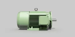 180L-B35 Left - Electric Motor - Free 3D CAD Model Free 3D model