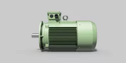 180L-B5 - Electric Motor - Free 3D CAD Model Free 3D model