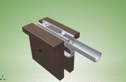 1911 GM Receiver Clamp Jaw Free 3D model