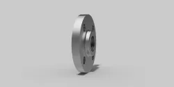 3-4 Inch BSP - Threaded flange - Autodesk Inventor Free 3D model