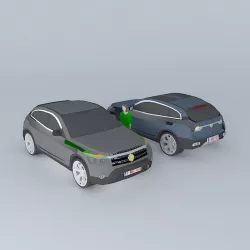 4x4 Car NEG E2 design Free 3D model