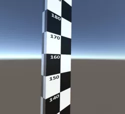 A VR measuring stick Free low-poly  3D model