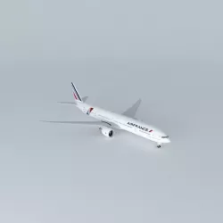 Air France Boeing 777 328  ER F GSQI  2015 Free 3D model