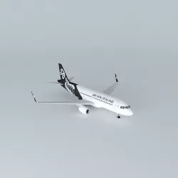 Air New Zealand Airbus A320 232 New Livery 2013 Free 3D model