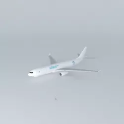 Airbus A330 200F Free 3D model