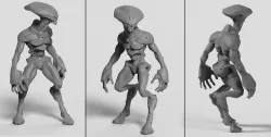 Alien Grunt Free 3D model
