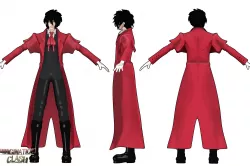 Alucard from hellsing rigged Free 3D model