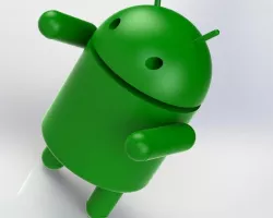 Android robot Free 3D model