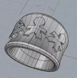anello bimbi Free 3D model