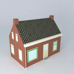 another house in the street skipper Free 3D model