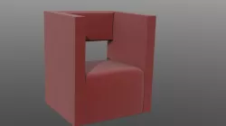 Armchair Free 3D model