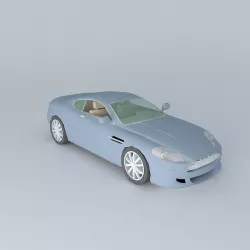 Aston Martin DB9 Free 3D model