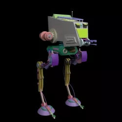 ATST from Star Wars Free 3D model