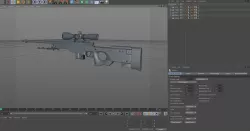 AWP Rigged Free 3D model