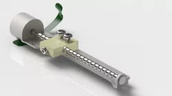 B-04E Linear Stepper Motor screw Driven - CD DVD player Ejection Free 3D model
