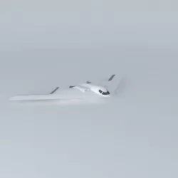  B2 Converted Cargo Freighter Free 3D model