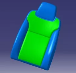 Back Seat Free 3D model