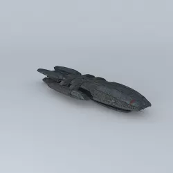 Battlestar Galactica TNS Free 3D model