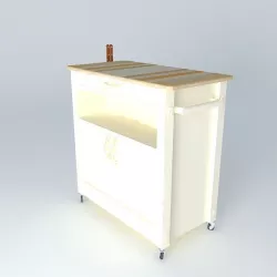BBQ table Free 3D model