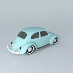 Beetle 1961 Free 3D model