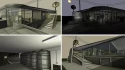 BGE Building Free low-poly  3D model