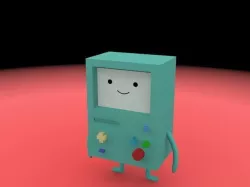 BMO Free low-poly  3D model
