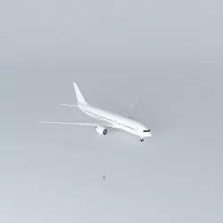 Boeing 777 Free 3D model