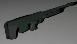 BP M08 WM Sniper Rifle cal 300 WM BERTA Free low-poly  3D model