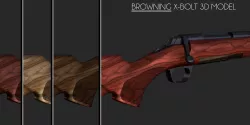 Browning X-Bolt Free 3D model