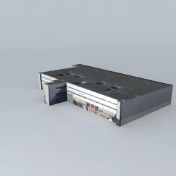 Building at LAX Free 3D model