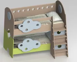 bunk bed Free 3D model