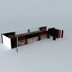 Cafe Bar Free 3D model